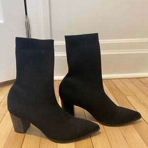 Sock boot heels